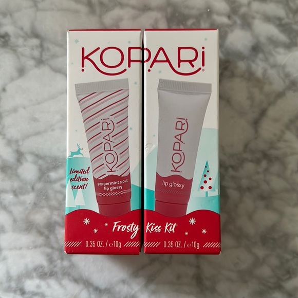 Kopari Makeup Kopari Frosty Kiss Kit With Coconut And Peppermint